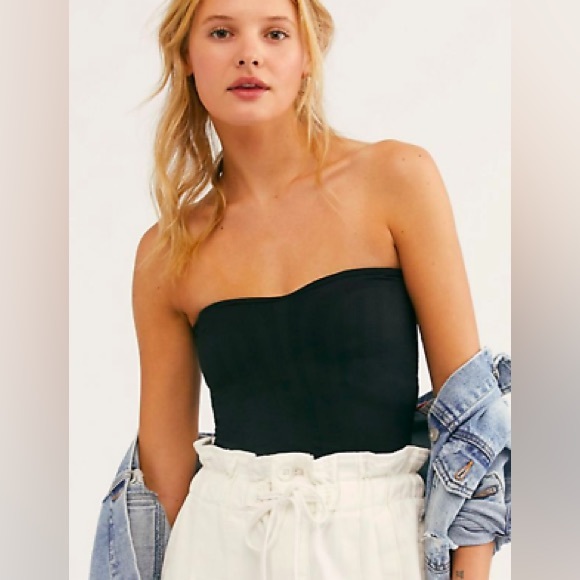 NWOT FP Intimately Black Tube Top - Picture 2 of 7